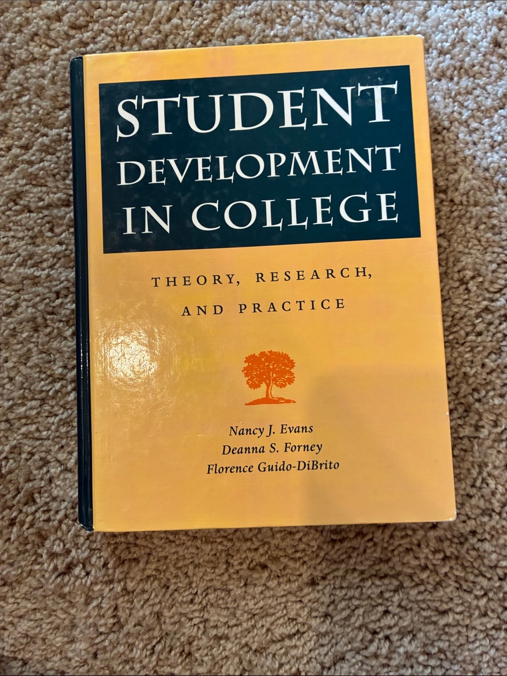 Student Development in College - Yellow Hardcover Textbook